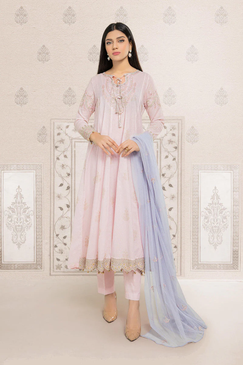 3 Piece Embroidered Lawn Suit