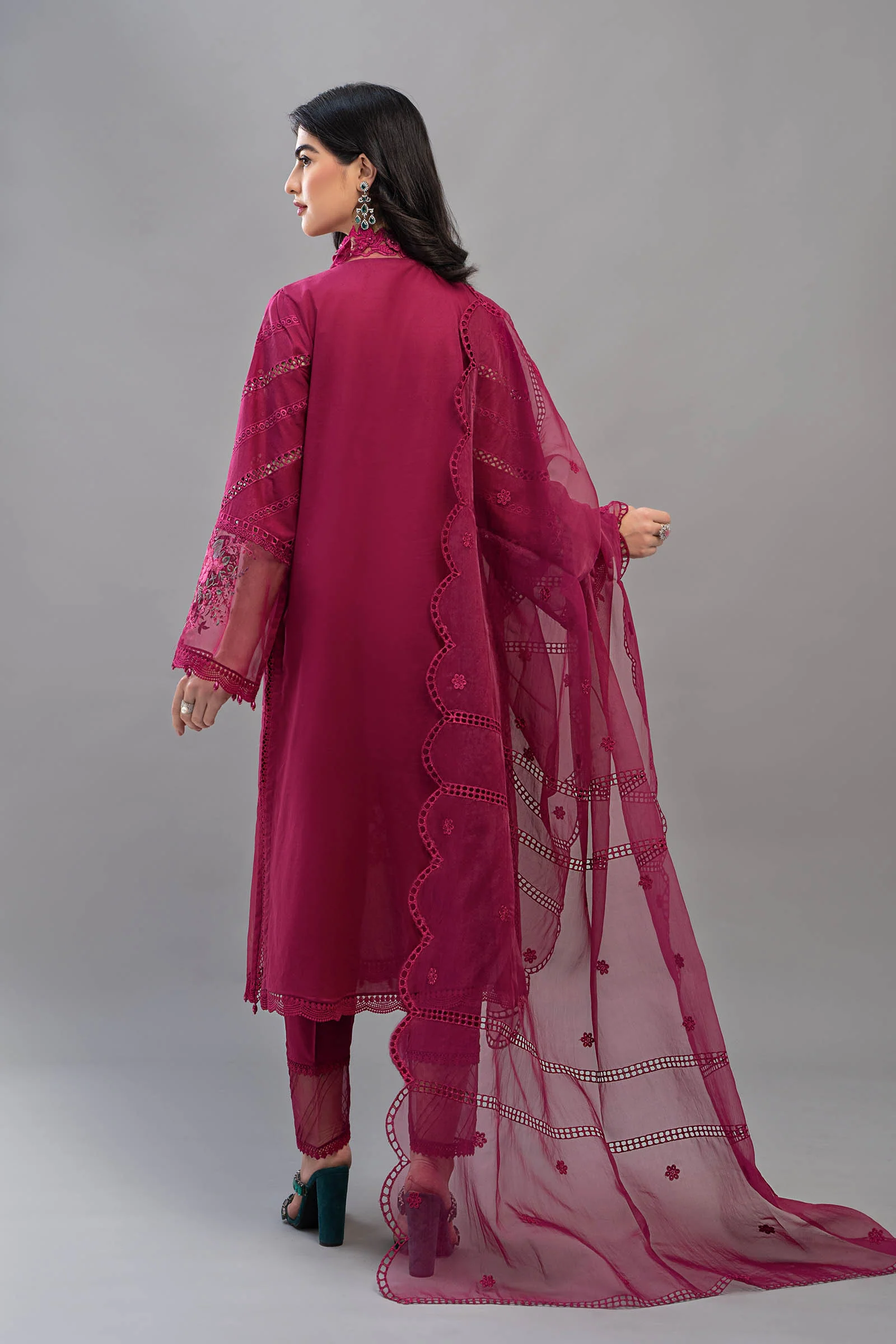 Suit Magenta ELS-23-09 - Image 7