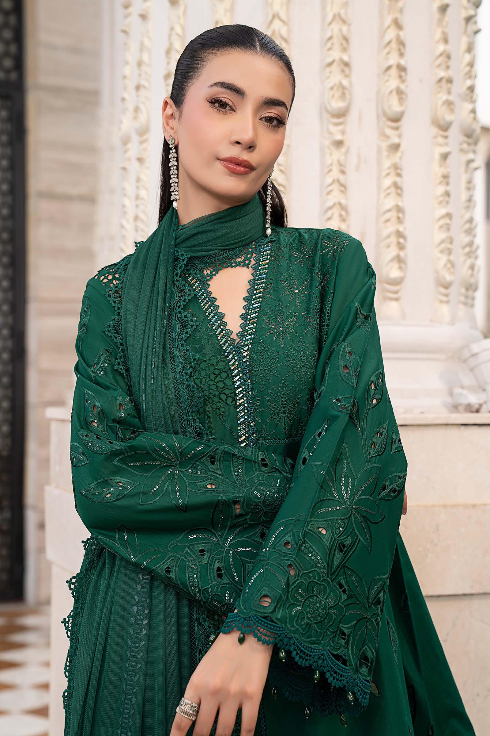 3 Piece Embroidered Lawn Suit - Image 2