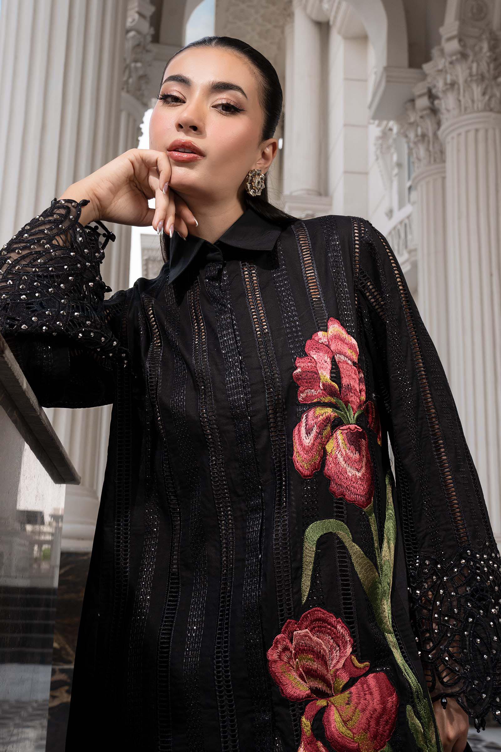 3 Piece Embroidered Lawn Suit - Image 5