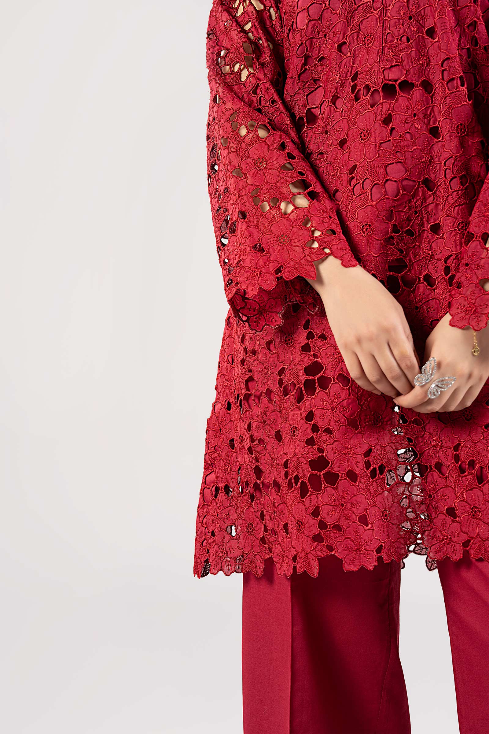 2 Pc Embroidered Lawn Suit - Image 4