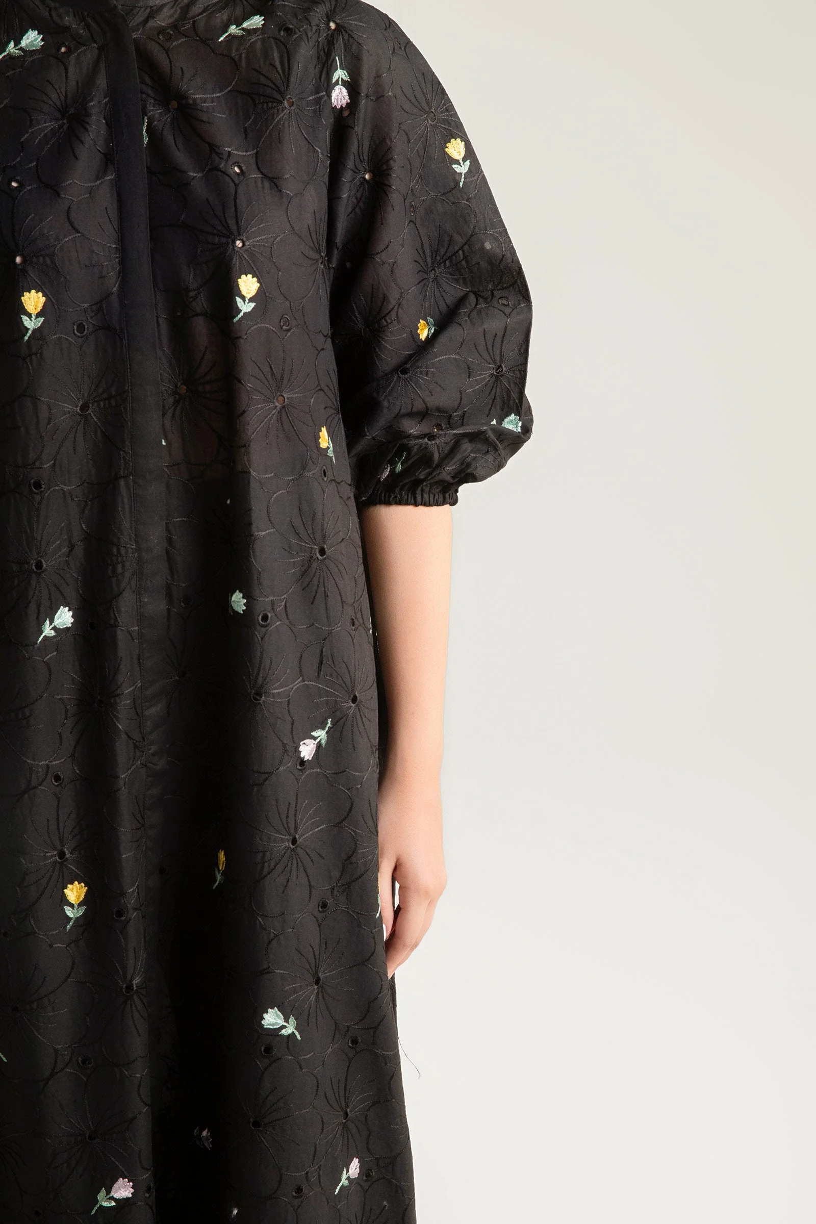 Embroidered Lawn Dress - Image 4