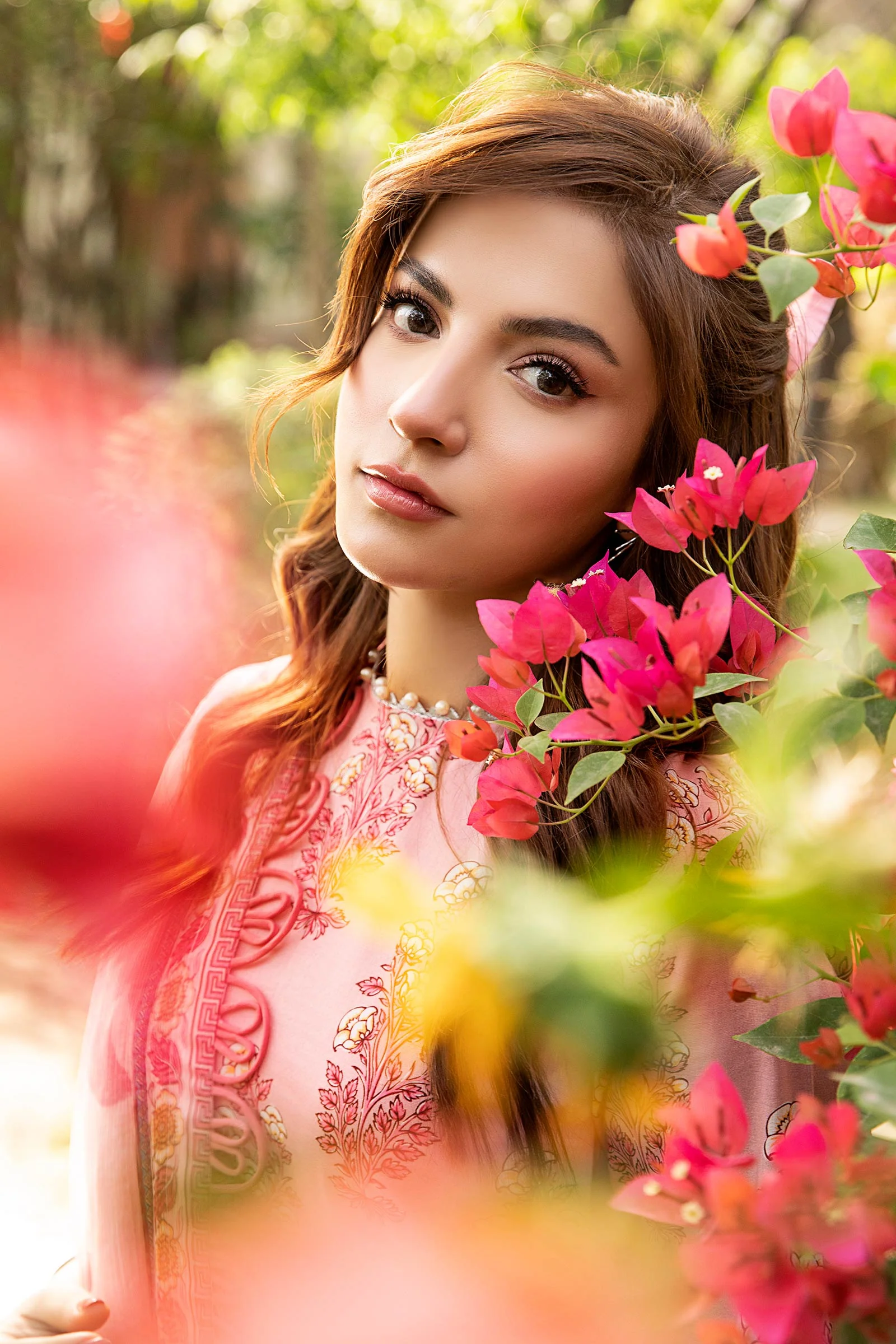 3 Pc Unstitched Embroidered Lawn Suit | MB-CUS25-908A - Image 2
