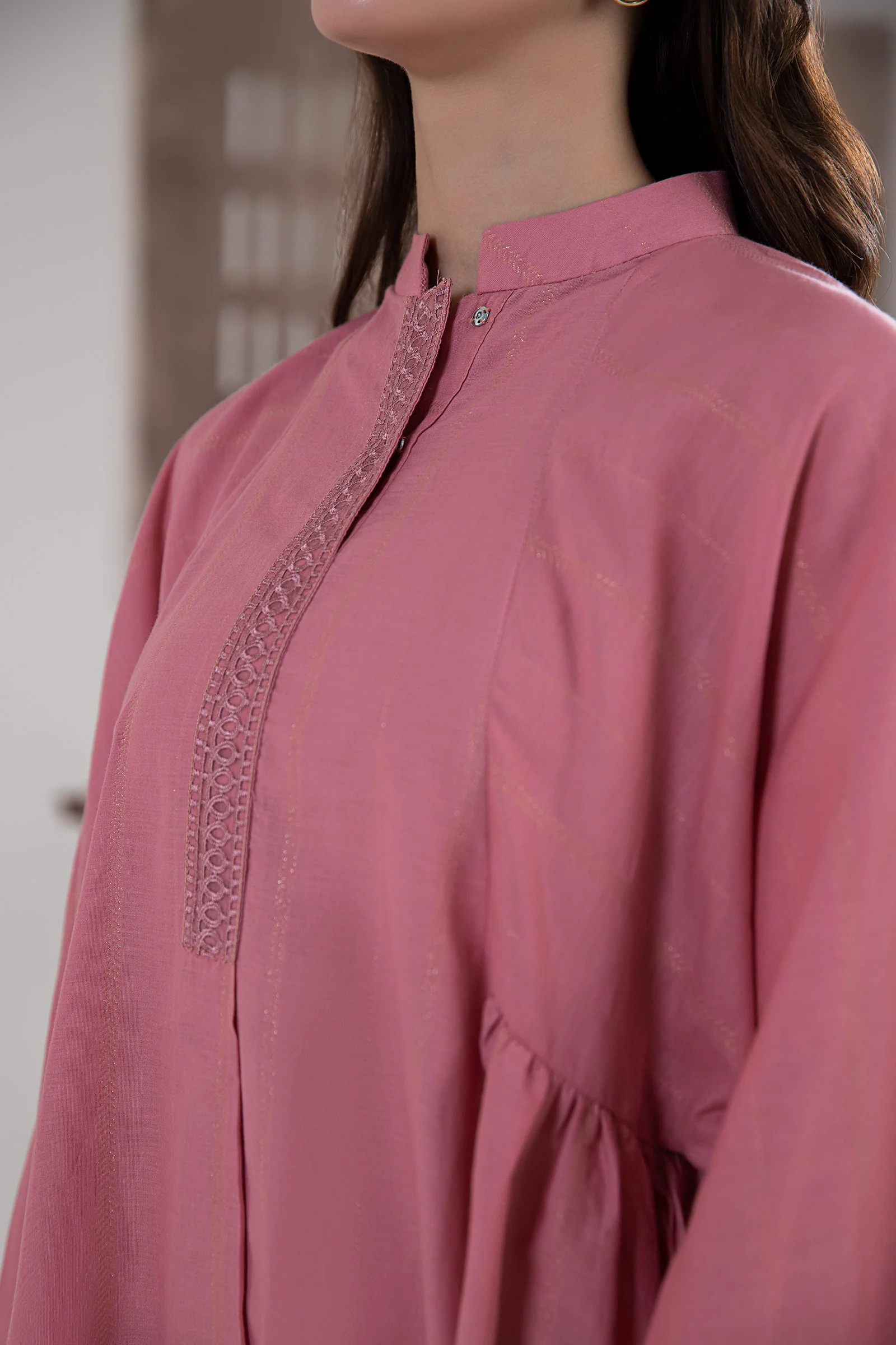 Embroidered Lawn Tunic - Image 5
