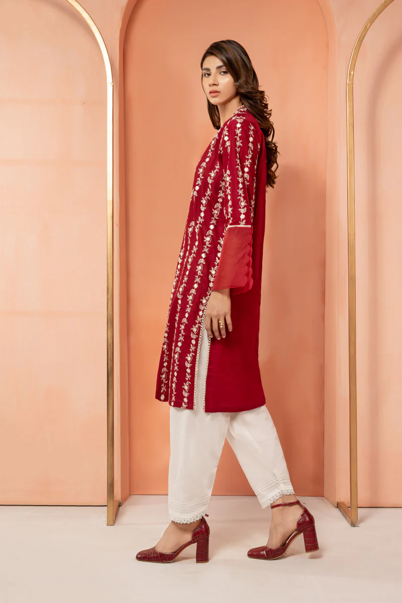 Shirt Maroon MB-SS22-60 - Image 2