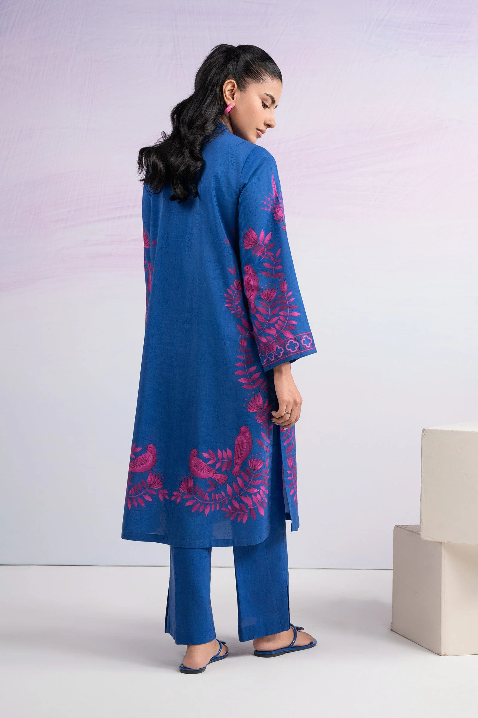 2 Pc Printed Filament Viscose Suit - Image 6
