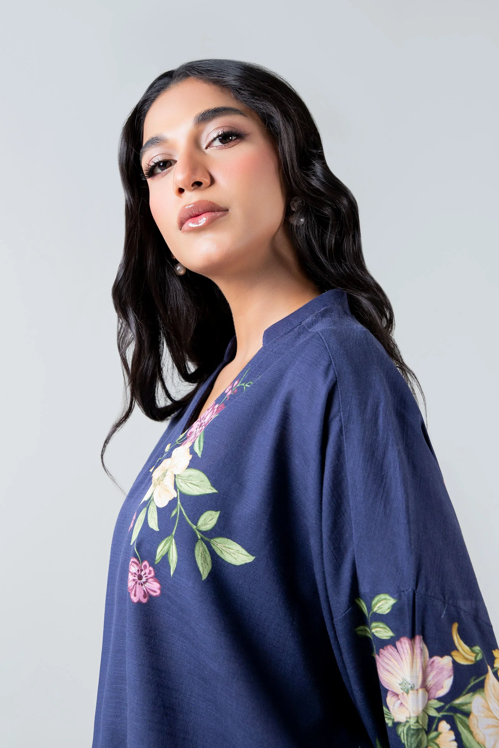 Printed Khaddar Tunic - Image 3