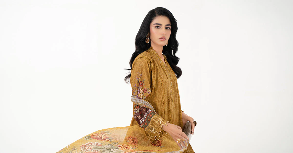 3 Piece Printed Lawn Suit | MPS-2202-A - Image 7
