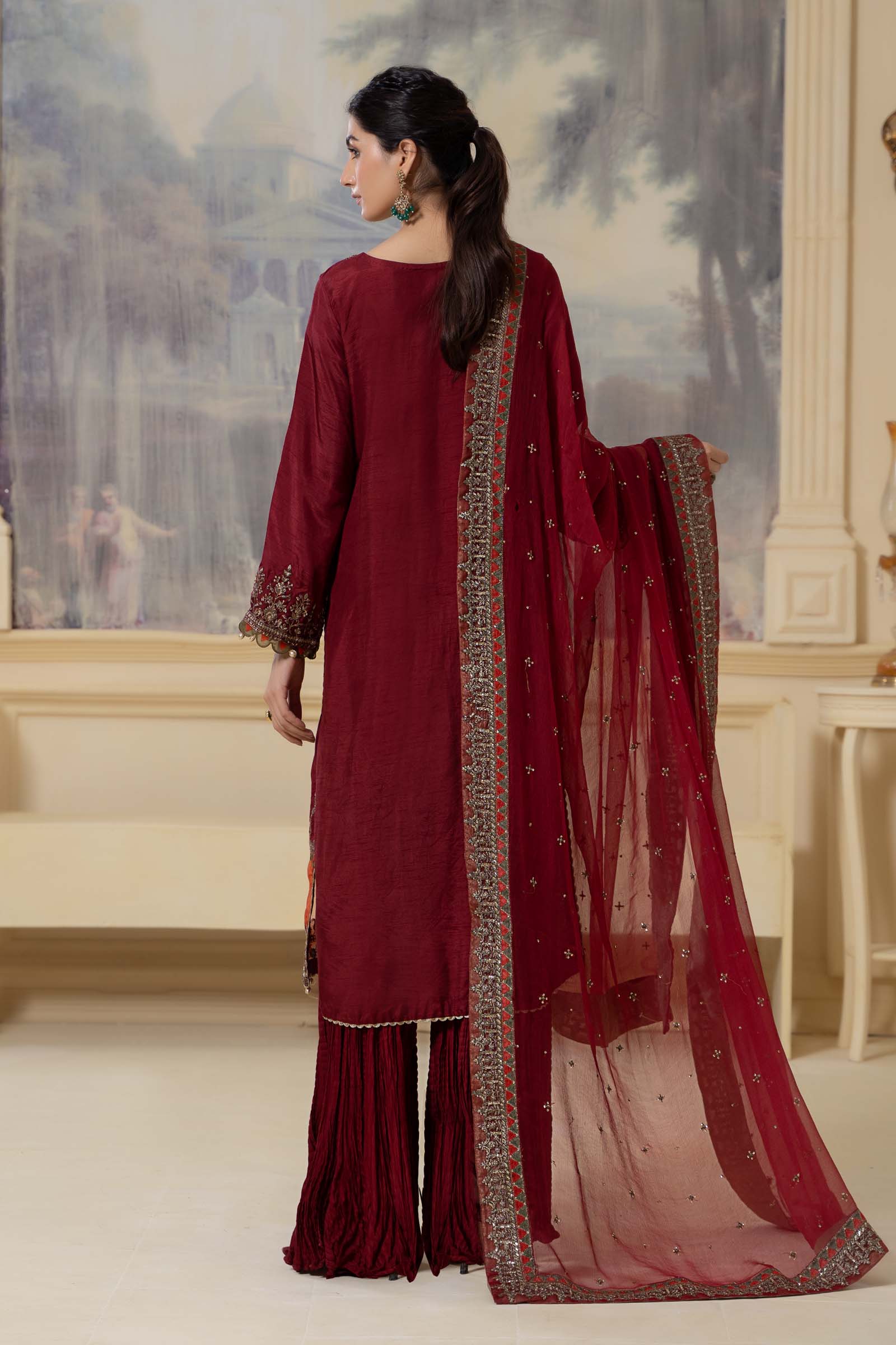 Suit Maroon SF-W23-20 - Image 5